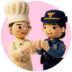 마을 돌봄 공동체 아이콘